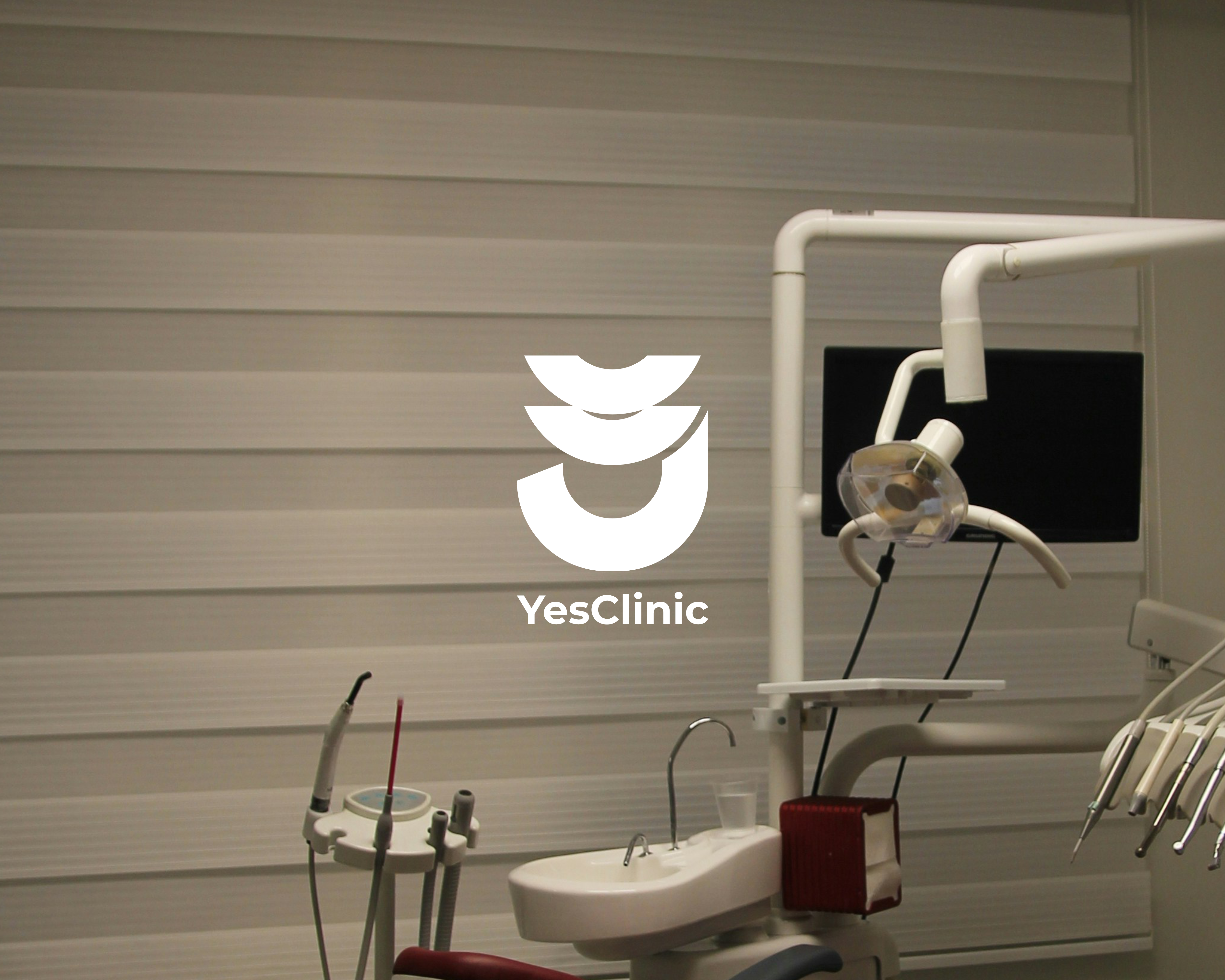 Yes Clinic Medical Logo branding clinic design graphic design health heritage hospital icon iconlogo lettermark logo logotype luxury medical medicallogo monogramlogo typography vector yes