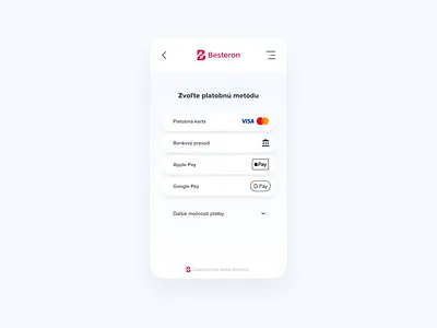 Besteron payment gateway apple pay bank besteron card clean e commerce gateway maestro mastercard modern pay payment responsive visa widget