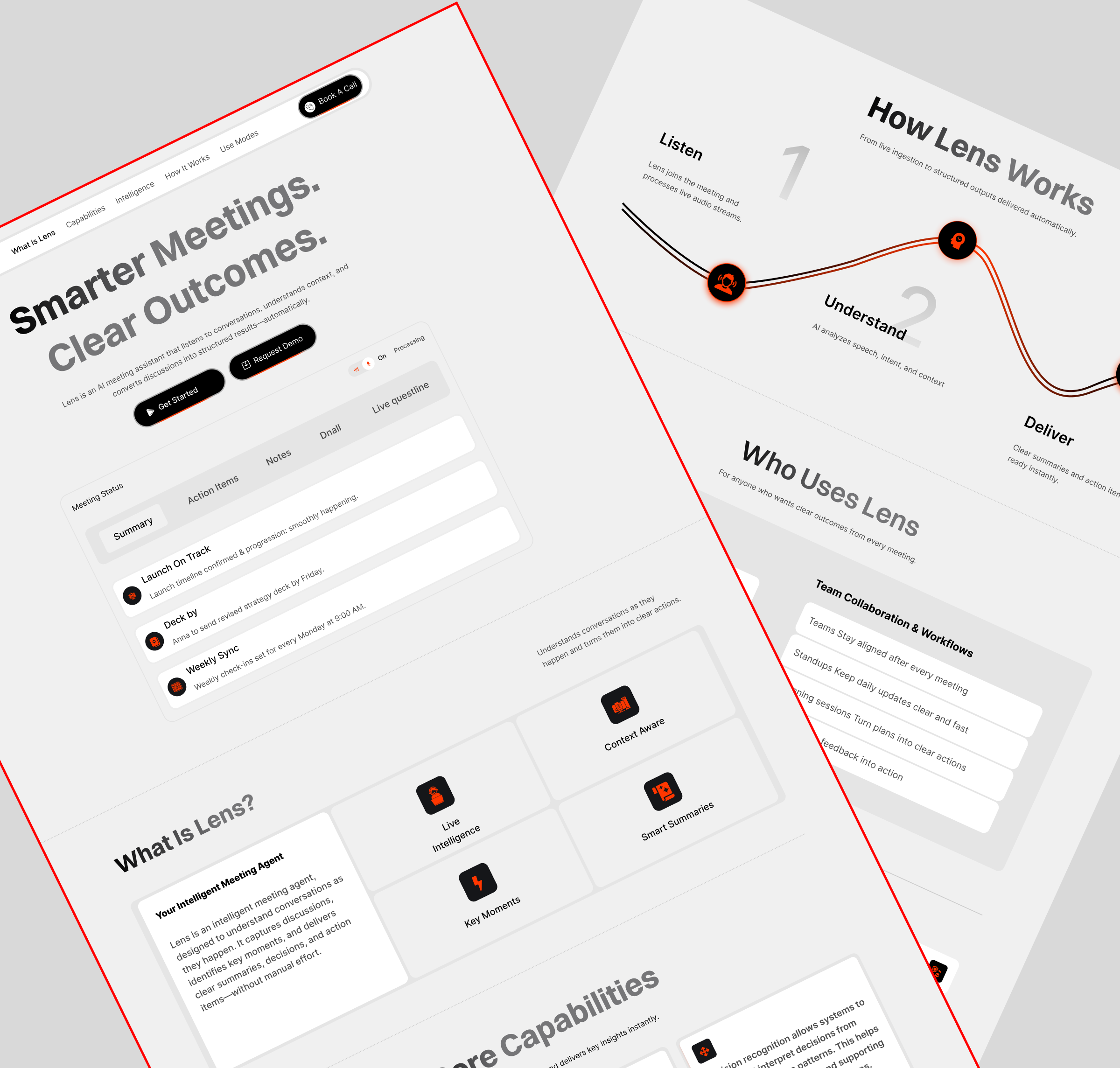 AI Meeting Landing Page ai meeting ai meeting assistant ai website automated recording homepage interface design meeting meeting booking meeting landing page meeting recorder meeting room meeting solutions meeting website meetingmanagement meetings online appointment schedule scheduling scheduling tool time tracking webdesign