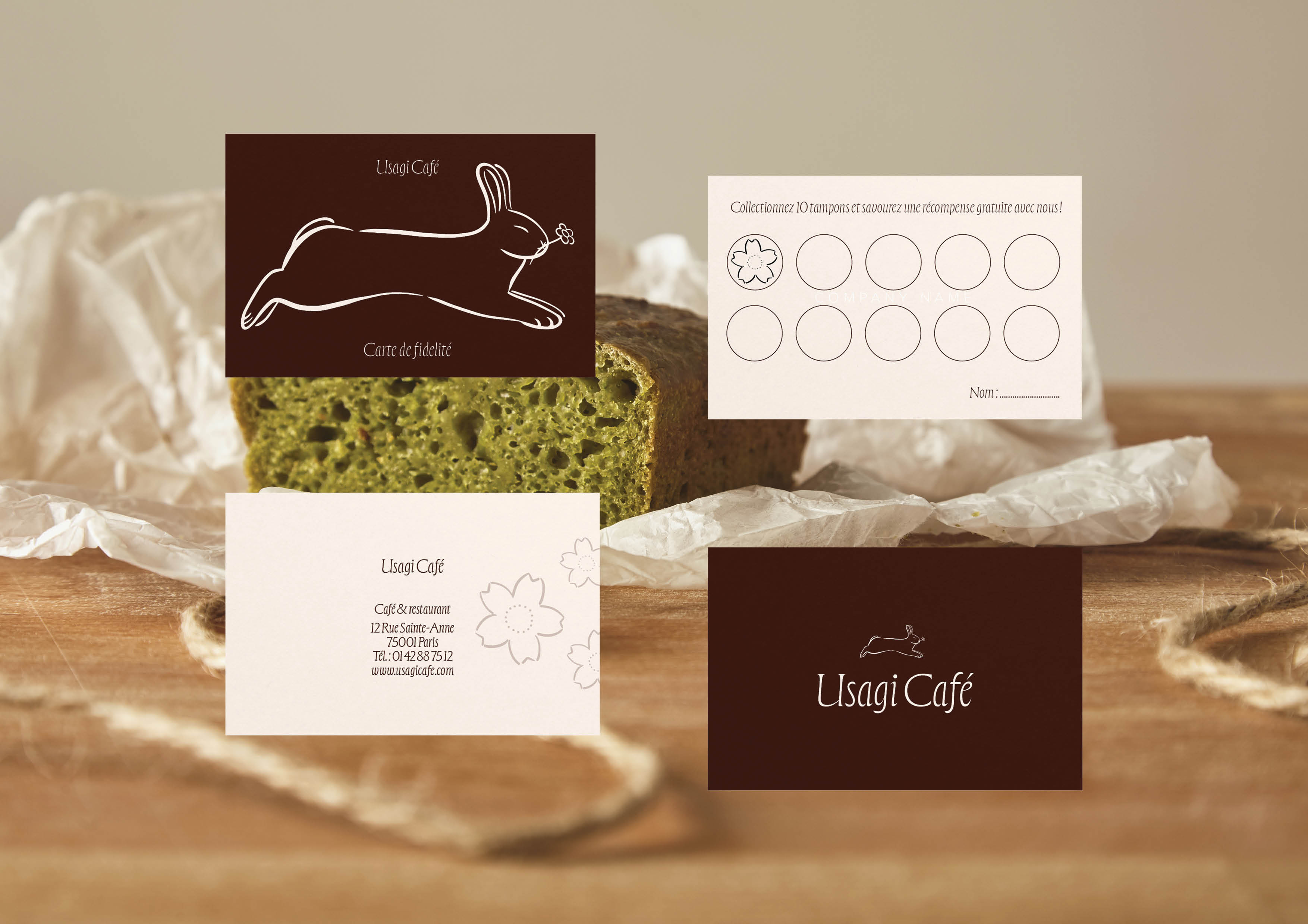 Example of Elegant & Minimal Business Card Design
