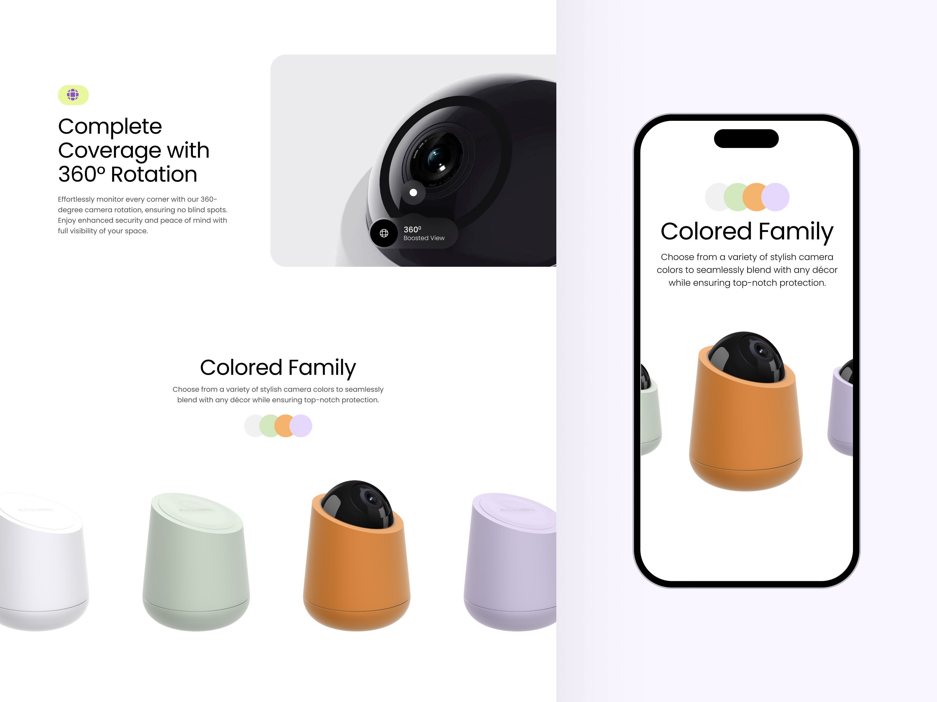 🎥 Web design for the camera e-commerce | Hyperactive