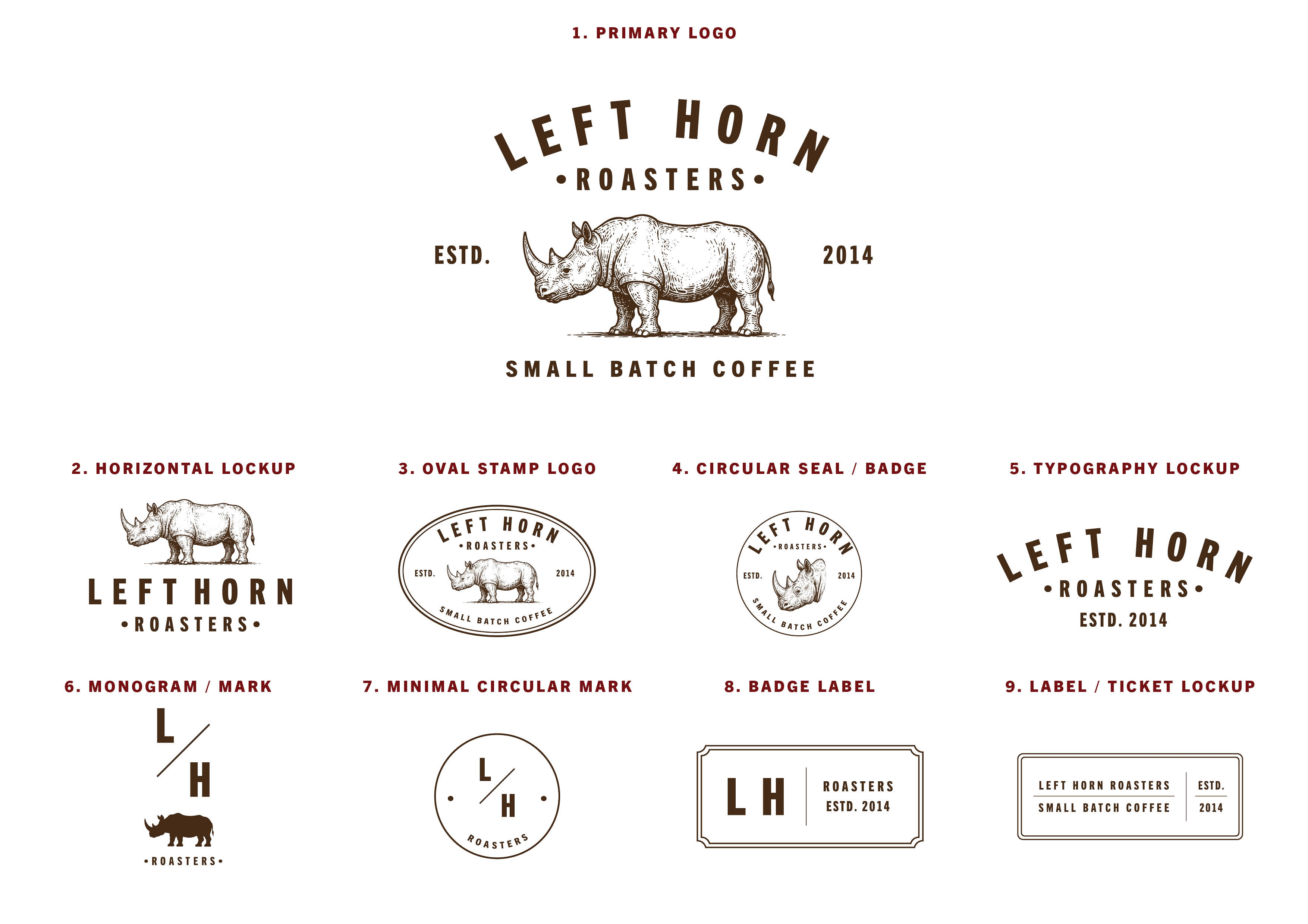 Example of Vintage Brand Identity Design