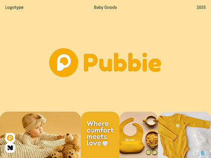 Baby Brand Logo Design and Visual Identity