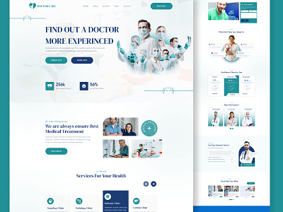 Doctor Medical Service animation branding cx digital web doctor fram doctor landing page doctor web doctor website hospital web hospital web site landing page medical medicsl website new trandding new website service template ui ux website