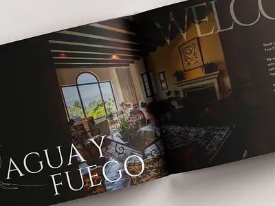 Luxury Welcome Book Design airbnb design brochure design catalogue design welcome book