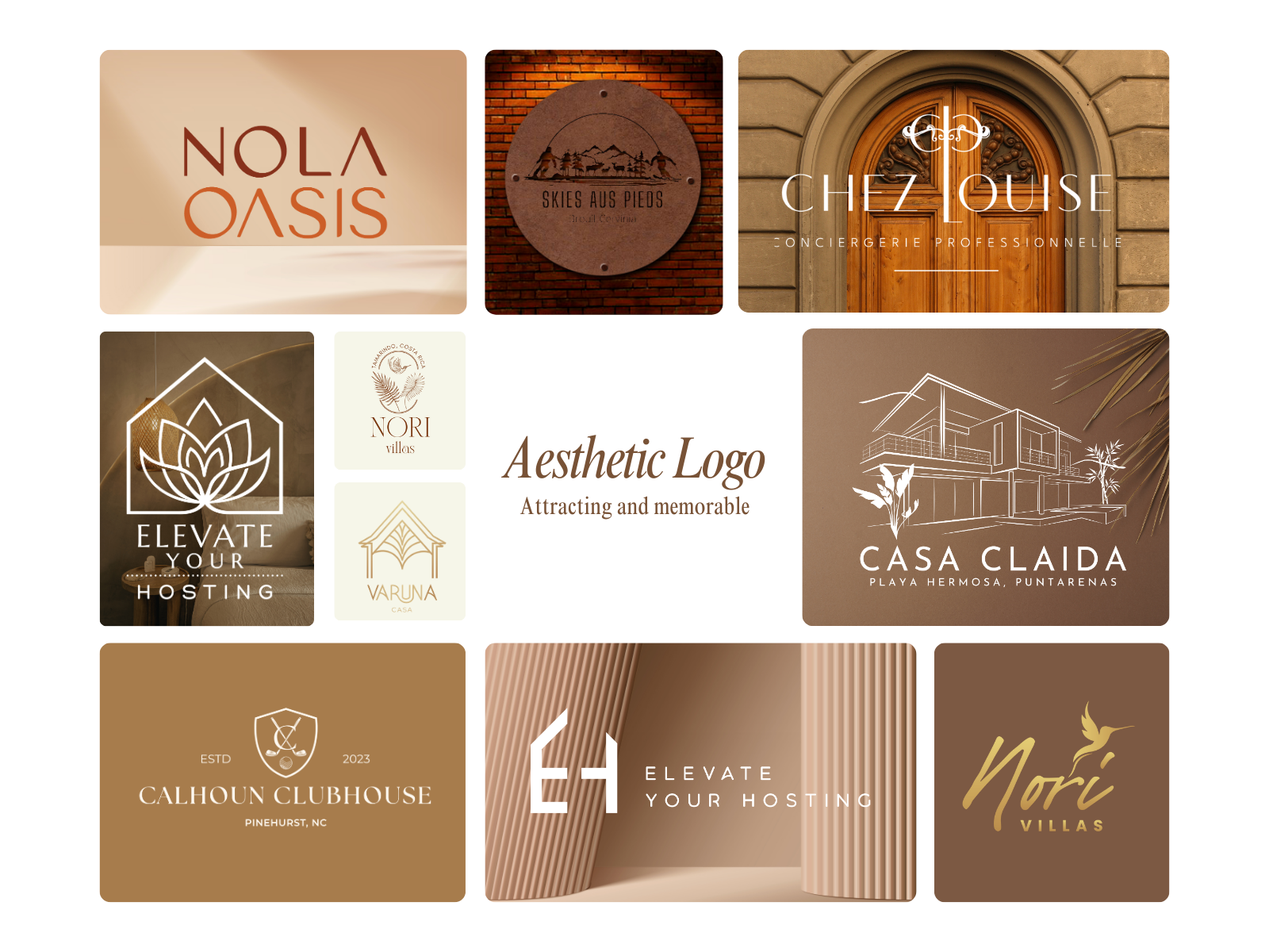 Example of Elegant Logo For Hospitality Brands