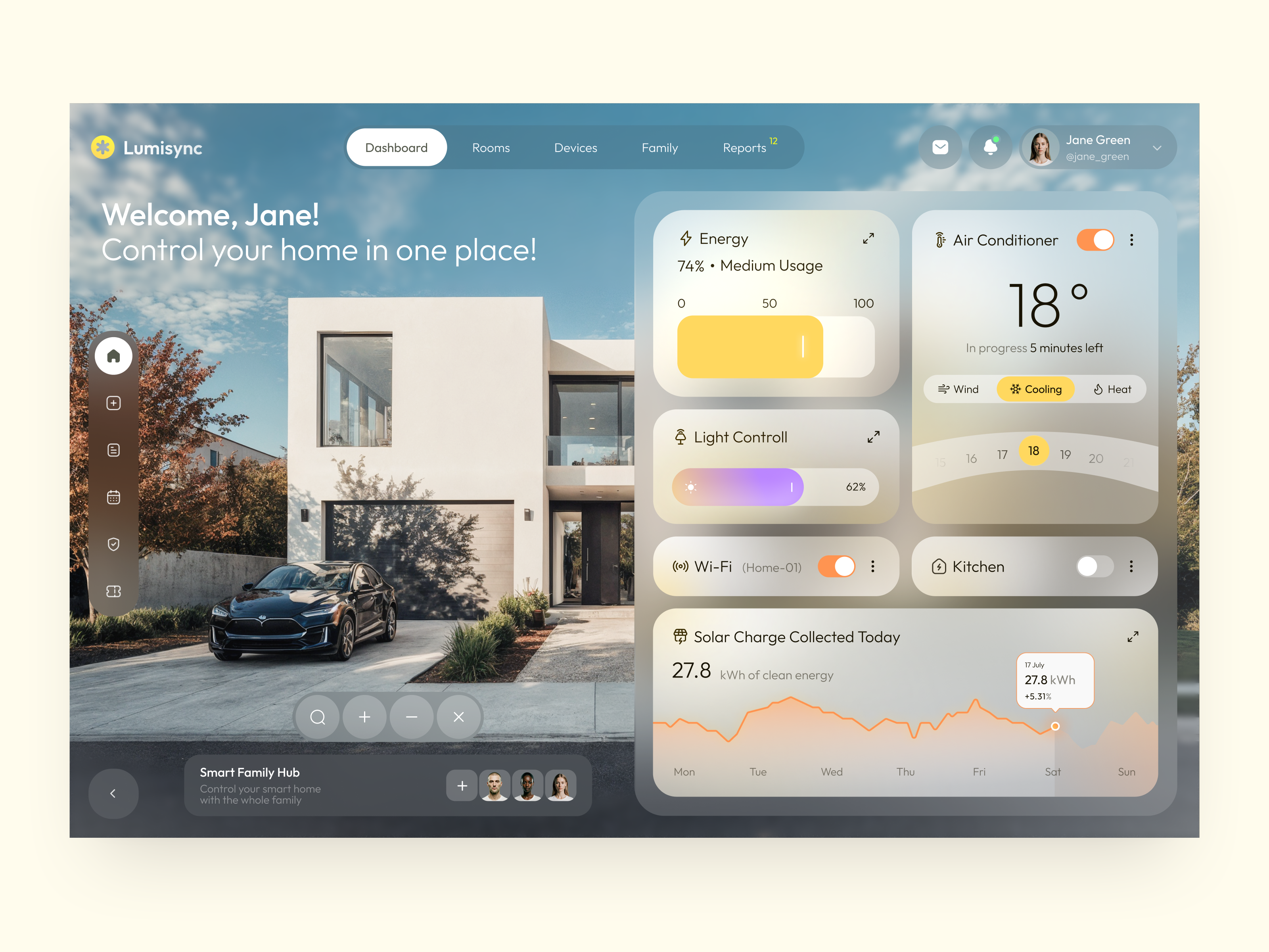 UI-UX for Smart Home design interface product service startup ui uiux ux web website