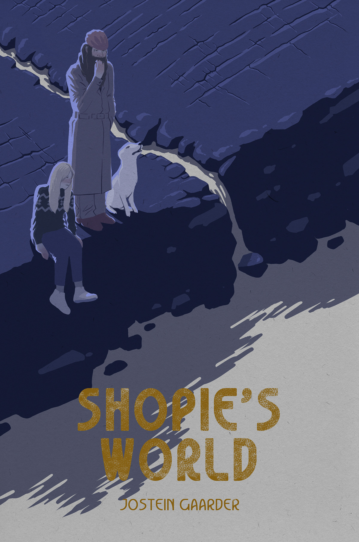 Example of Literary Book Cover Illustration