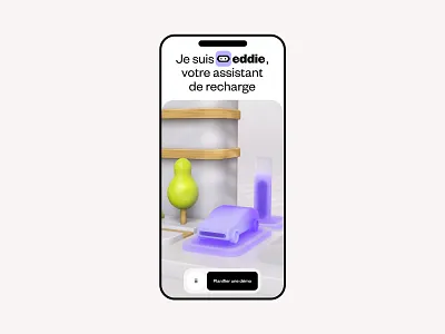 Eddie - Mobile 3d branding mobile motion graphics ui ux website