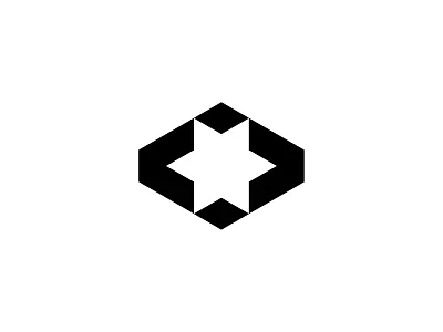 Nexis Star Logo | Geometric Hexagon Brandmark abstract logo ai logo branding brandmark cybersecurity logo geometric logo hexagon logo logo design logo for sale minimalist logo modern logo premium brandmark star logo tech logo