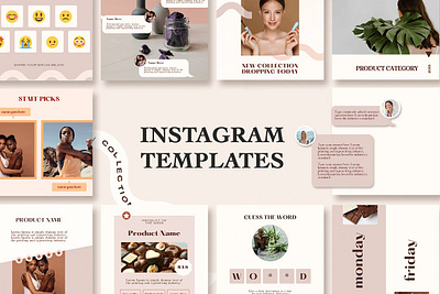 Feminine Instagram Templates instagram story