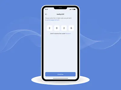 Security OTP Screen Design authentication ui branding clean design dribbble design figma design login screen minimal design minimal ui mobile app ui mobile design mobile ui modern ui onboarding screen otp verification ui design user interface ux design verification screen