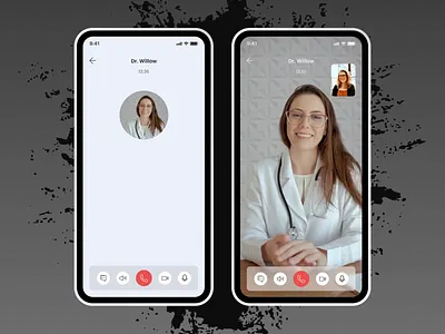 Voice & Video Call Mobile UI Screens app interface audio call ui behance behance project call screen design clean design communication app figma design minimal ui mobile app ui mobile design modern ui prototype design ui design uiux design user interface ux design video call ui video chat voice call