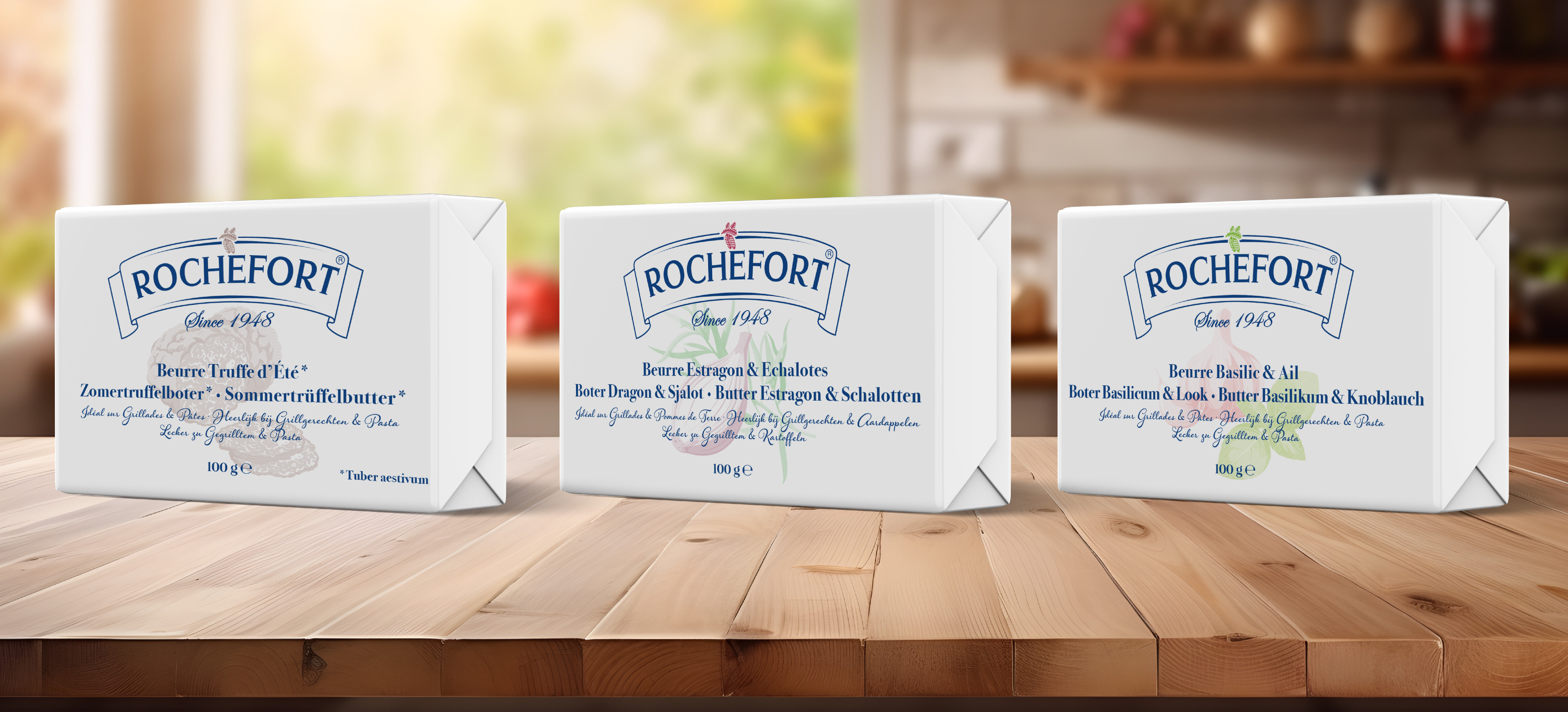 Packaging Creation • Flavoured Butter 2027 branding butter commercial design consumer goods design graphic design illustration luxurious packaging product vector illustration