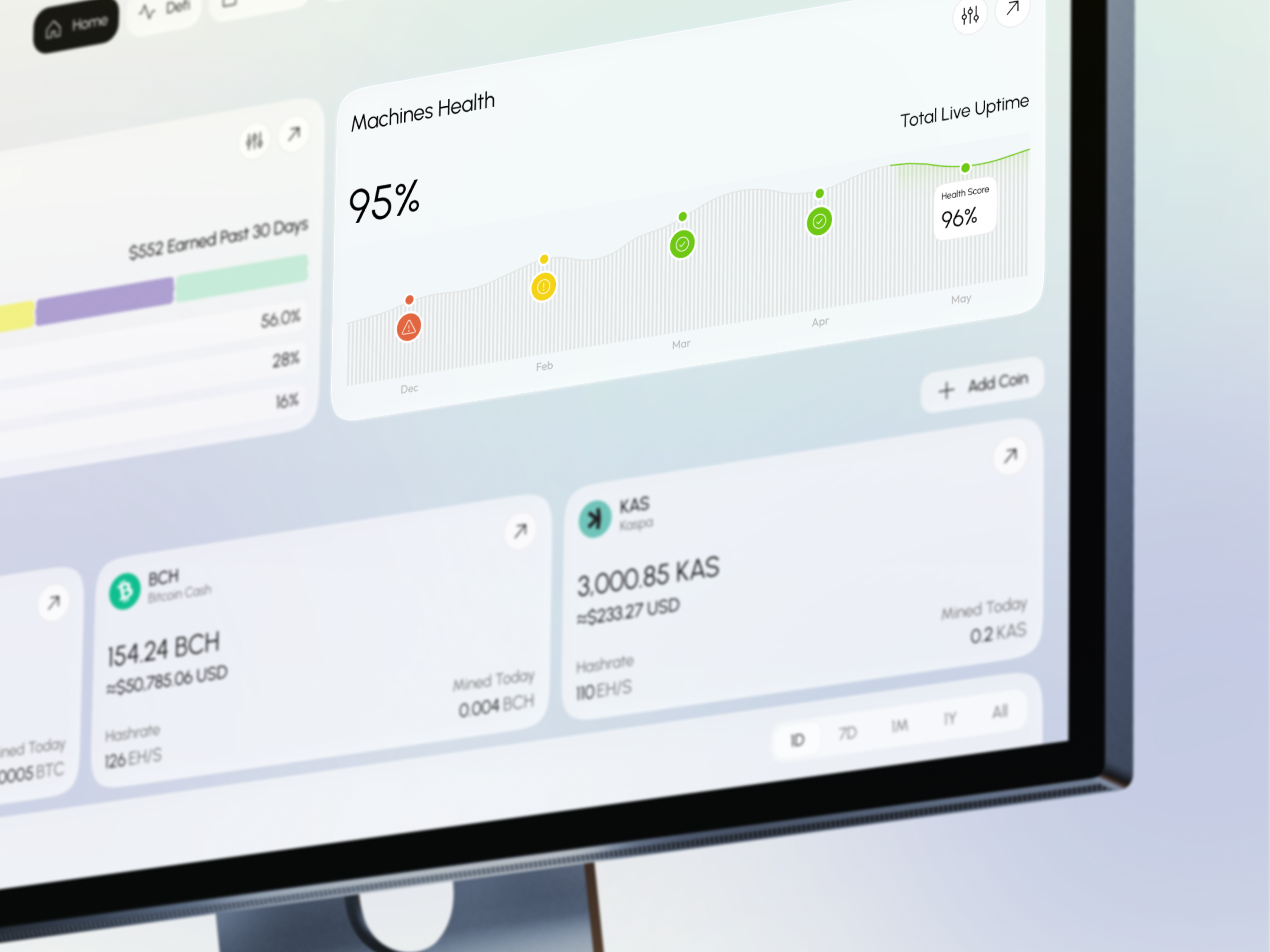 Example of Zorvia - Crypto Mining Management Platform | Fivecube