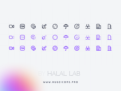 Hugeicons Pro - 10,000+ Figma Icon Library building clean icon duotone icon pack illustration notification bell school bell stroke twotone umbrella video call zoom zoom app