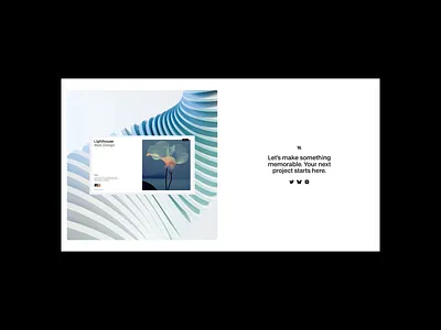 The Blueprint - Footer 04 component library footer section graphic design minimalism ui web design webflow