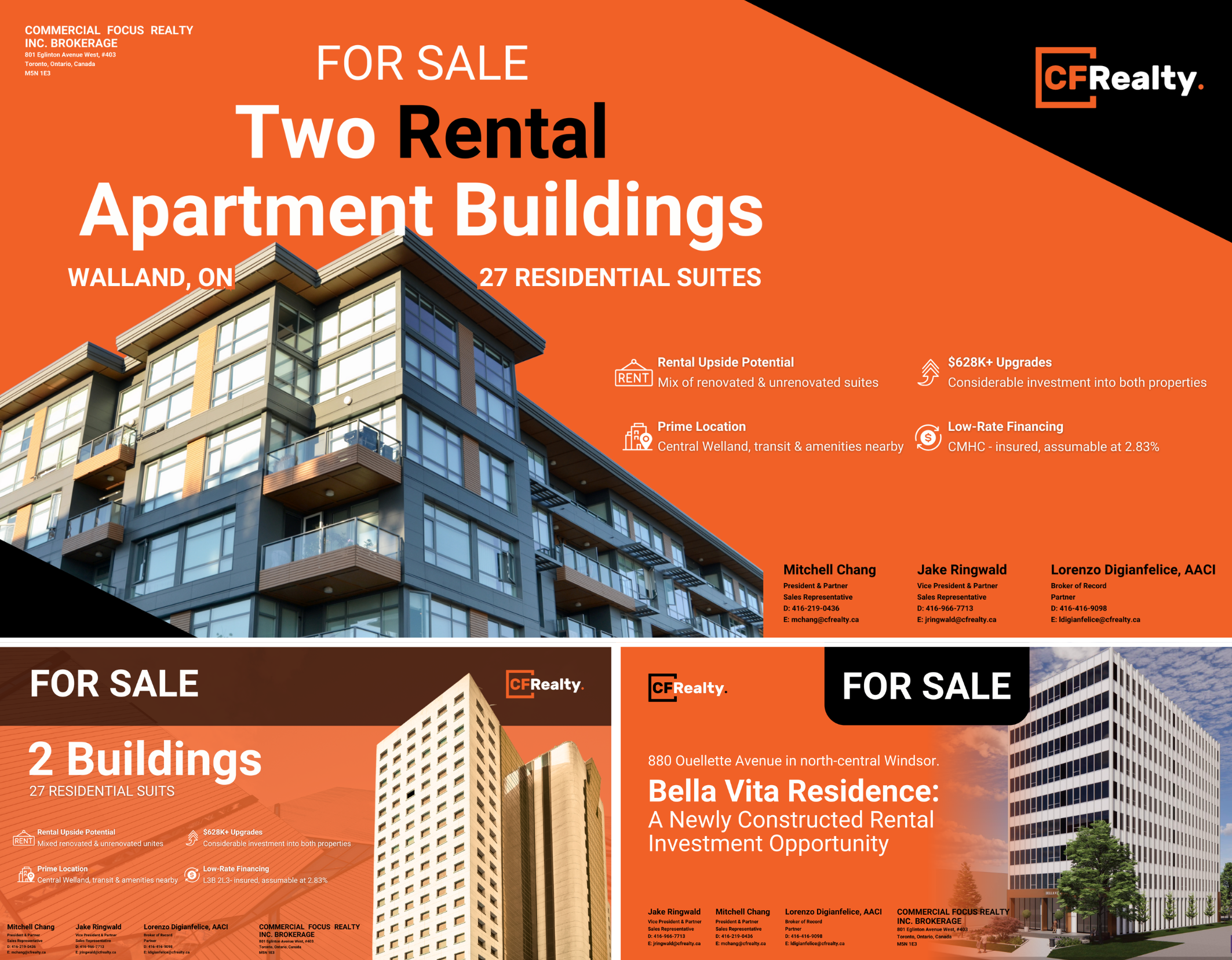 LinkedIn and MailChimp Design l Real estate company animated gif animation email design gif graphic design linkedin post mailchimp motion graphics social media design social media post