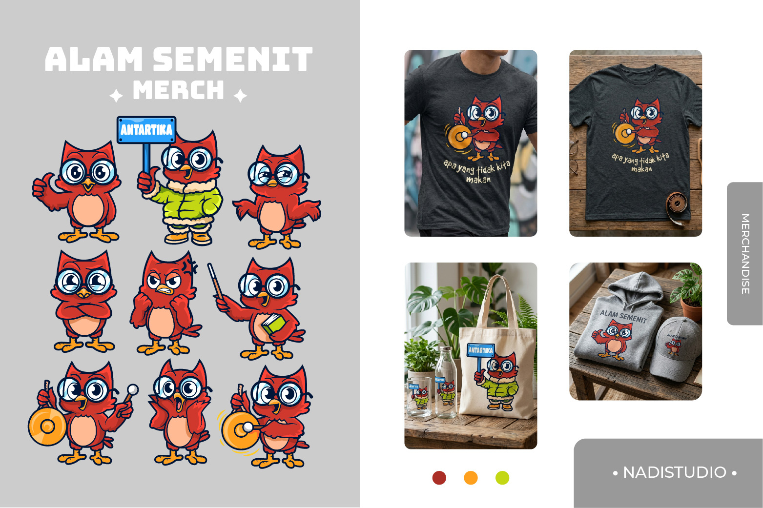 Mascot character for Alam semenit youtube channel. branding cartoon character graphic design illustration logo mascot nadistudio93 vector