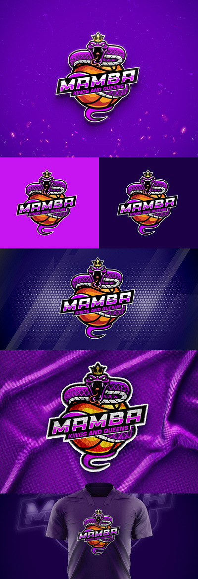 Mamba King | Mascot Logo Design branding design graphic design illustration logo mascot typography