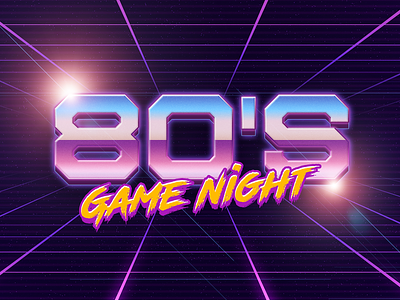 80'S 2d 80s branding design game illustration logo poster