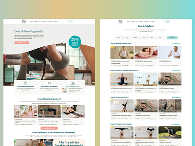 Yoga Website Design | Figma Fitness branding exercise figma fitness graphic design health meditation womenfitness workout