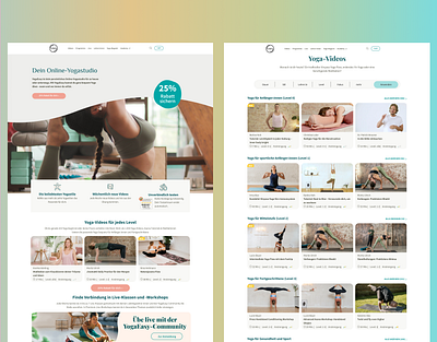 Yoga Website Design | Figma Fitness branding exercise figma fitness graphic design health meditation womenfitness workout