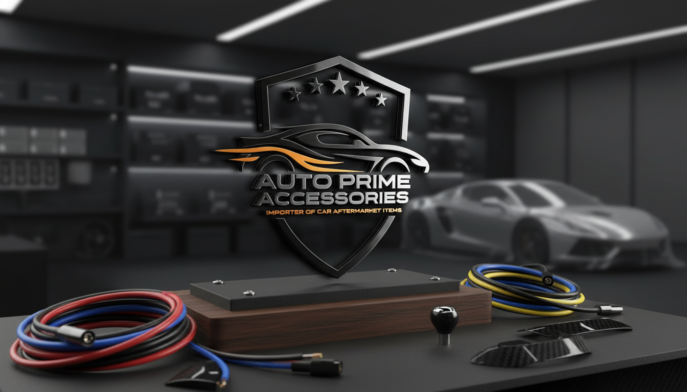 Auto Prime Accessories Logo | Automotive Brand Identity aftermarket auto branding automotive brand identity branding car accessories car detailing creative logo garage brand logo logo design luxury auto modern performance premium racing shield logo sports car transportation vehicle