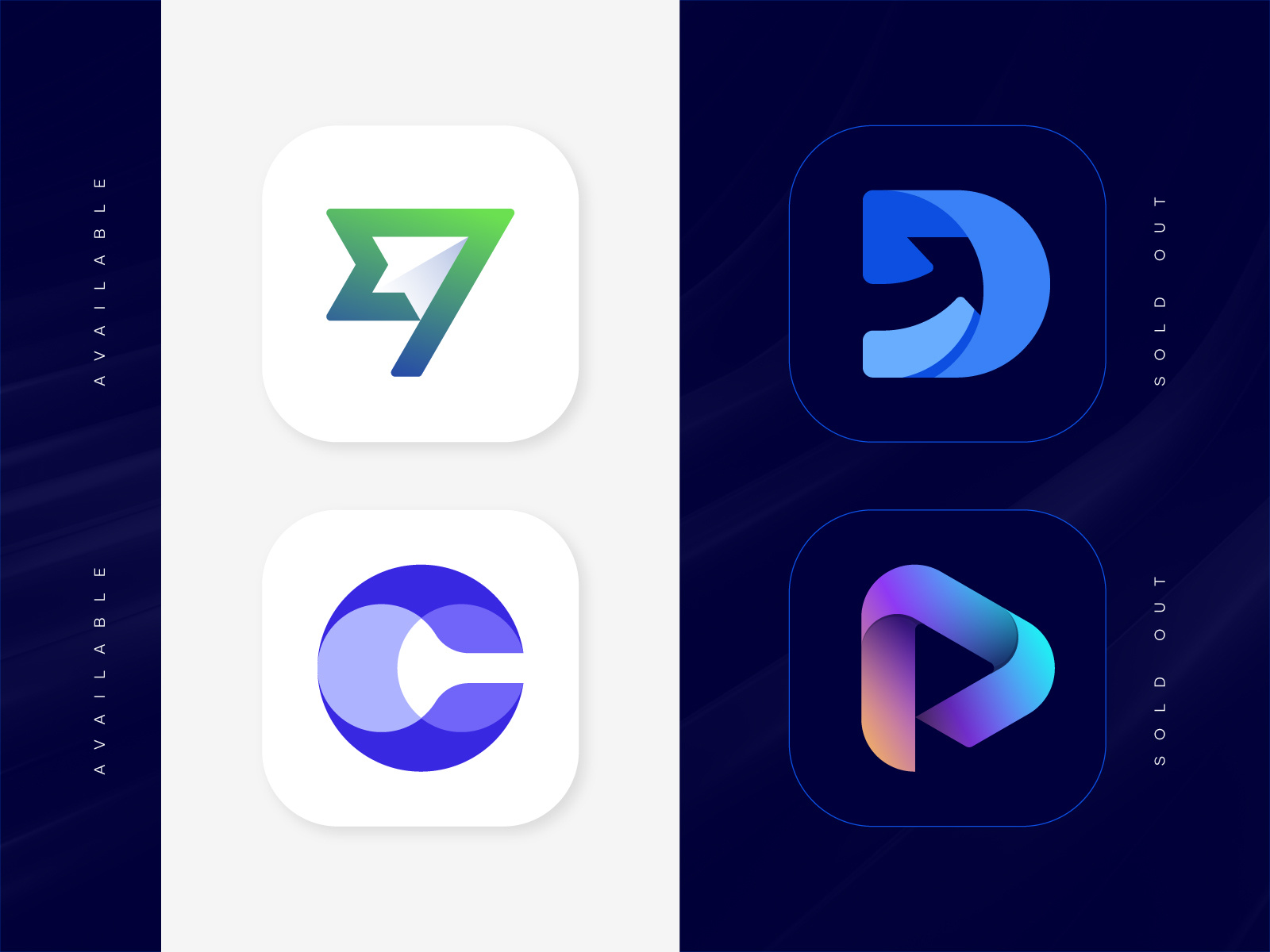 Modern Ai logo, Business logo, tech logo icon abstract logo app icon bold logo brand identity branding business logo c logo digital agency logo geometric logo designer gradient logo logo logo design logos modern logo popular logo design rplay icon logo tech logo technology branding top logos wise logo