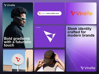 Virelle - Modern Minimal Branding for Fashion & Tech Brands brand identity branddesigner brandidentity branding custom logo design dribbble identitydesign logo design logodesign logoinspiration minimalbranding modernlogo timeless logo visualidentity