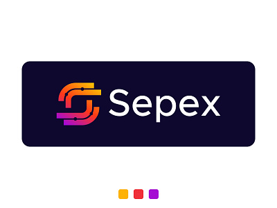 Sepex tech logo brand identity branding creative letter logo logo logo design logo designer print tech logo technology logo