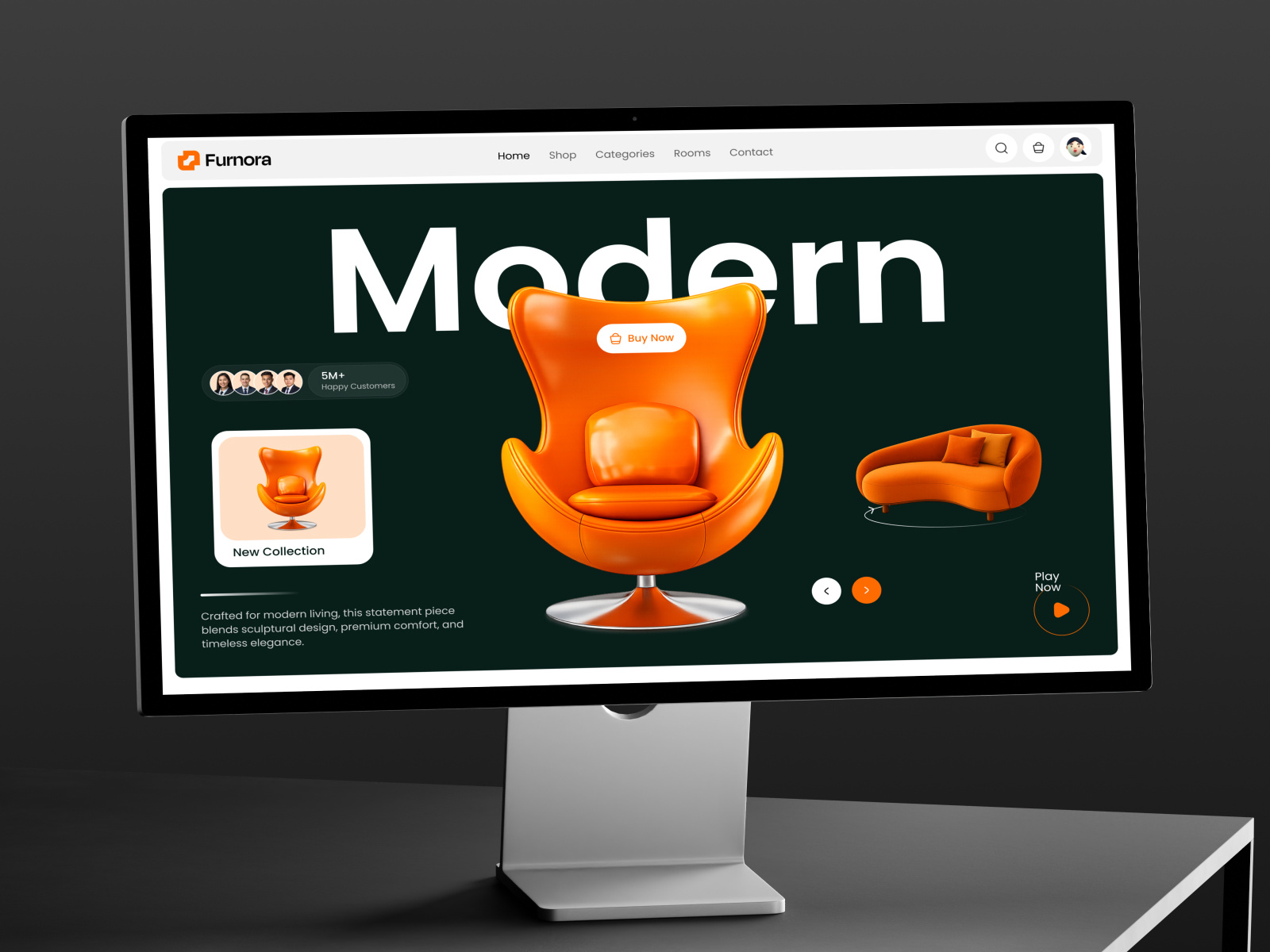 Example of Website & App Redesign