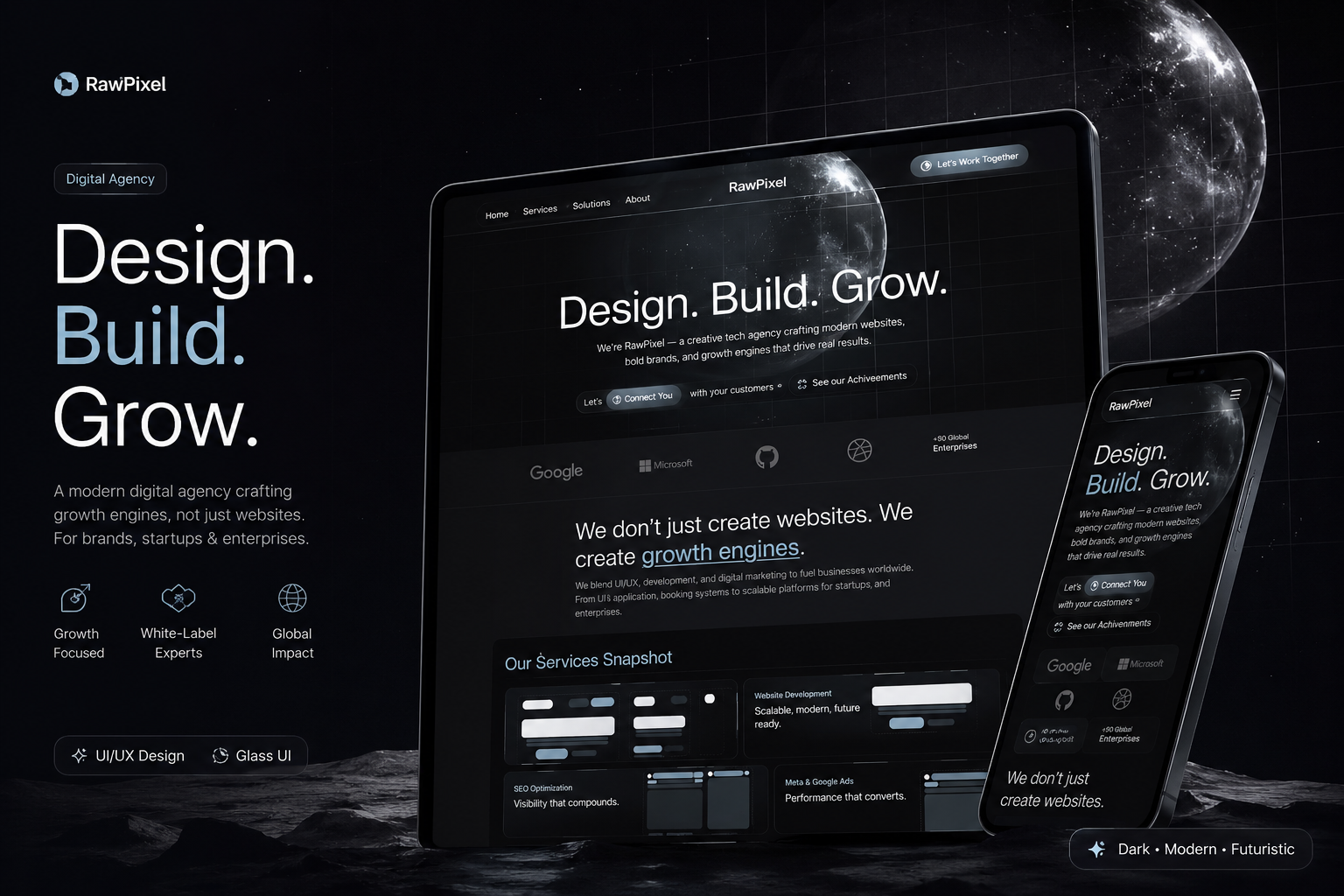 RawPixel agency branding design e commerce figma glass ui graphic design illustration illustrator pixel popular ui ui ux ux vector website website ui wisdynasty