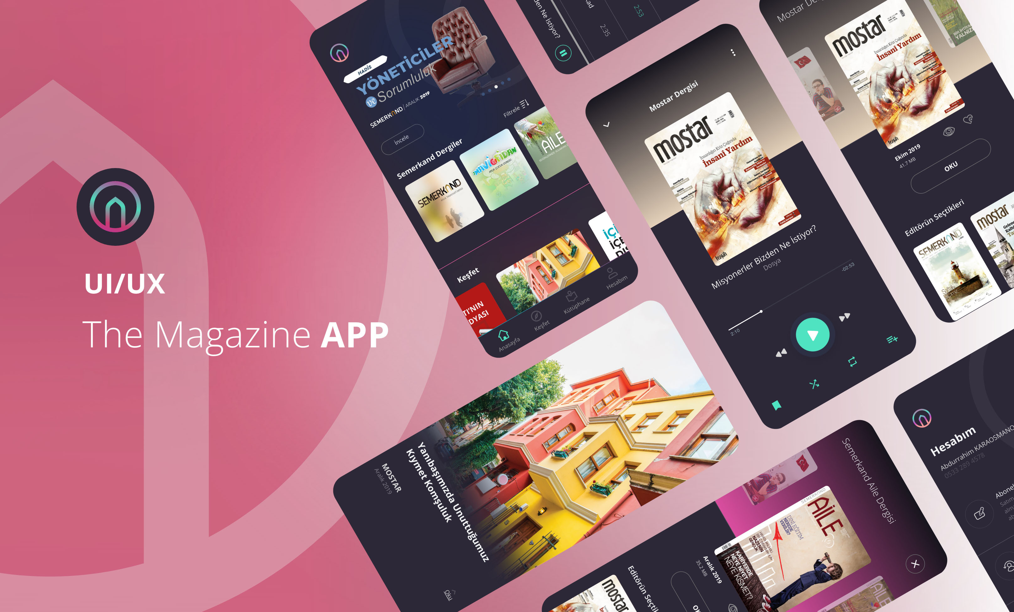 Digital Magazine & Audio Experience App androiddesign appdesign audiobook casestudy cleaninterface digitallibrary editorialdesign iosapp magazinedesign mediacraft minimalistui mobileapp moderntypography readingapp uiux userexperience