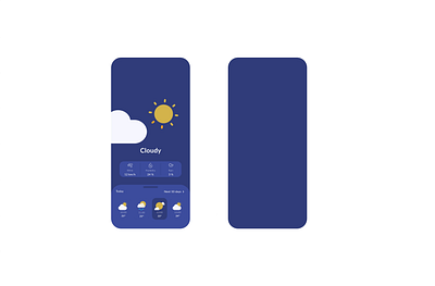 Weather app animation app design art design figma illustration principle ui user experience ux weather weather app