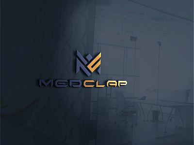 Logo Design for MedClap 2d branding design graphic design graphicdesign indianlogo logo ui vector