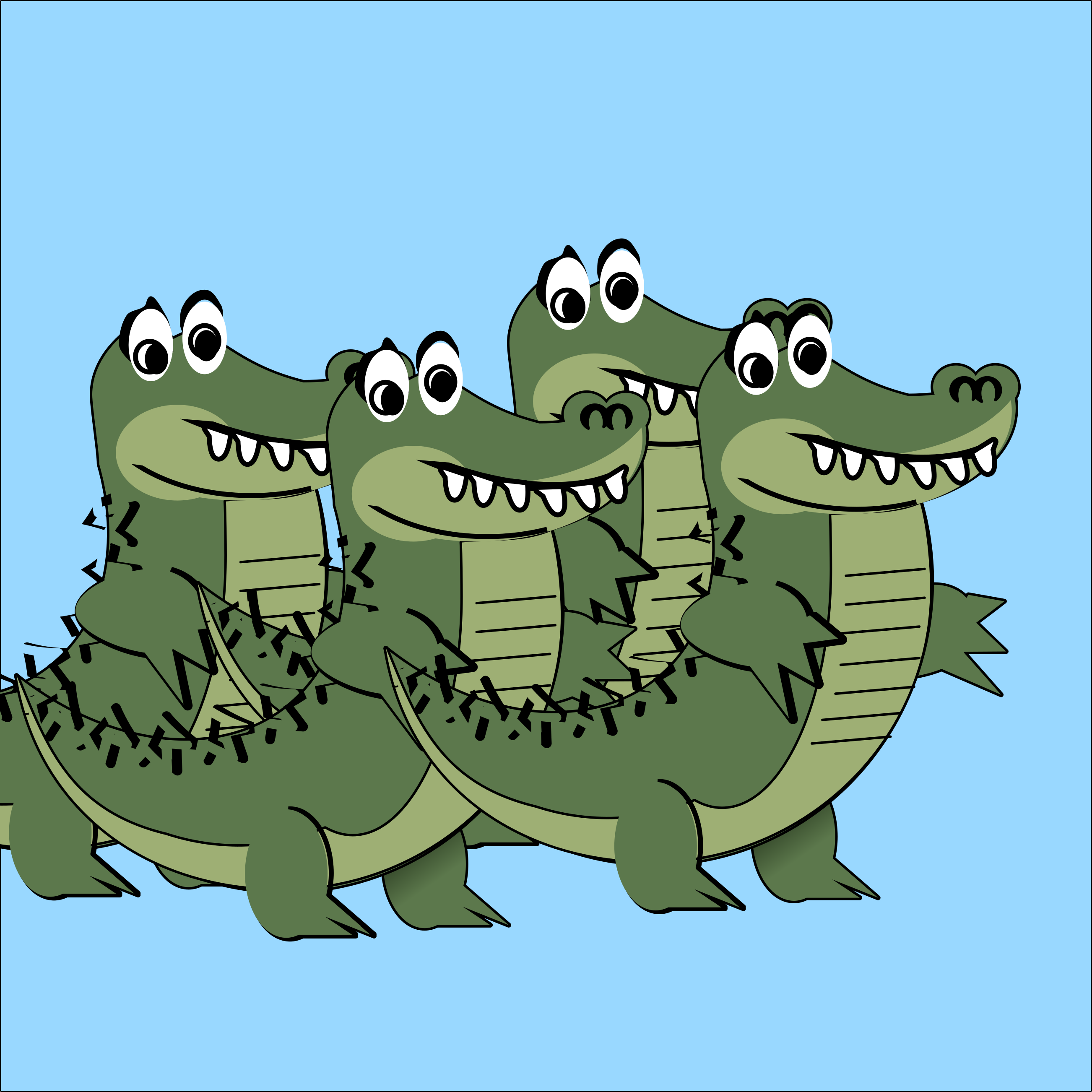 almost 4 o' croc