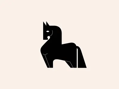 Horse Power alex seciu animal logo branding exprimart geometric horse geometric logo horse horse logo logo design logo designer