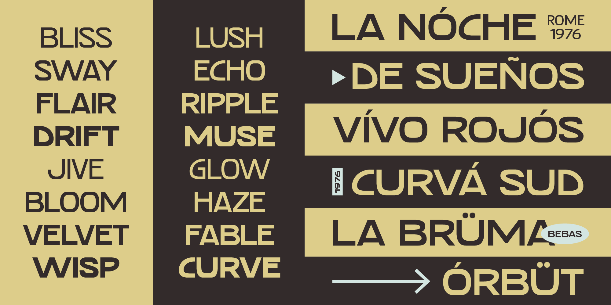 Example of Custom Typeface Service