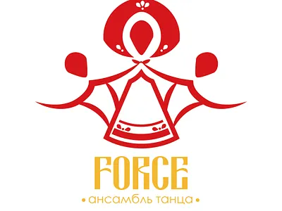Logo for folk dance brand branding dance design logo logotype