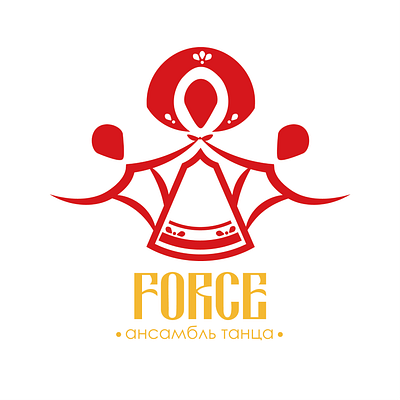 Logo for folk dance brand branding dance design logo logotype