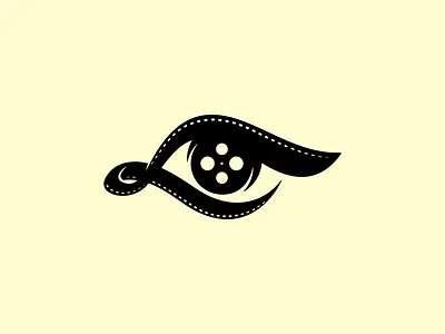 Cinematic Vision Logo branding cinema design eye film graphic design logo reel vector