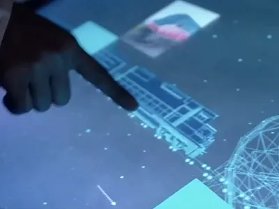 GE Innovation Centre Chengdu installation ui ux ux design