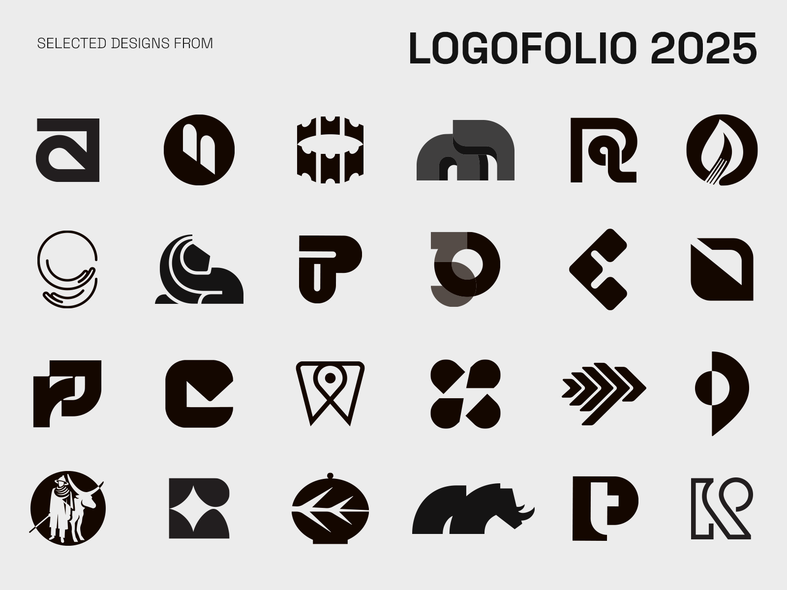 Example of Logo designs from 2025