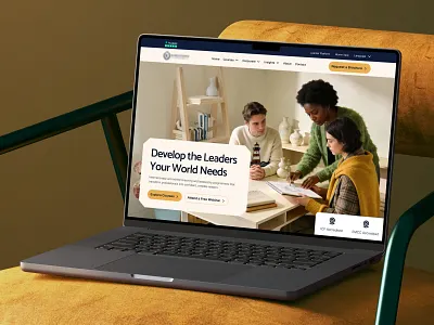 Corporate Elearning - Landing Page Design corporate e learning education education platform enterprise focotik agency landing landing page landing page design leadership learning platform online class online tutoring study teaching ui design ux design web design website website design