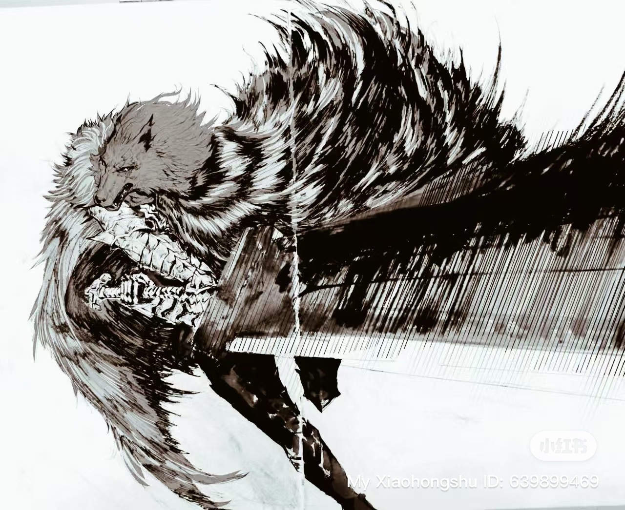 sketch-white-black manga