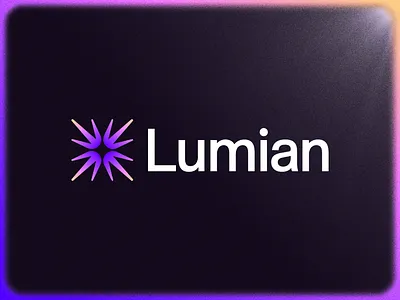 Lumian | Unused logo design ai branding ai logo branding branding and identity design identity identity branding logo design logo design branding logotype saas branding saas logo