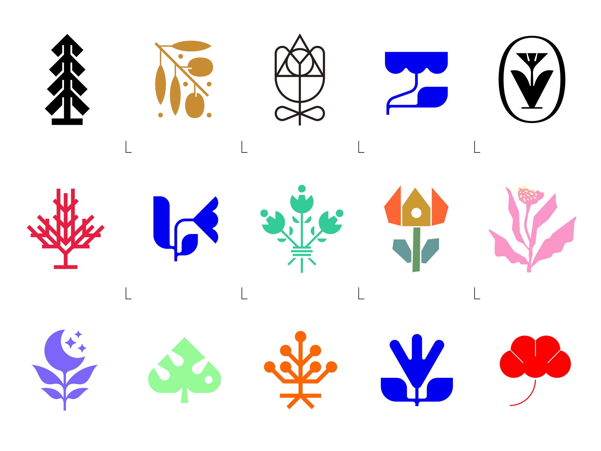 Example of Logo Roundup > Nature