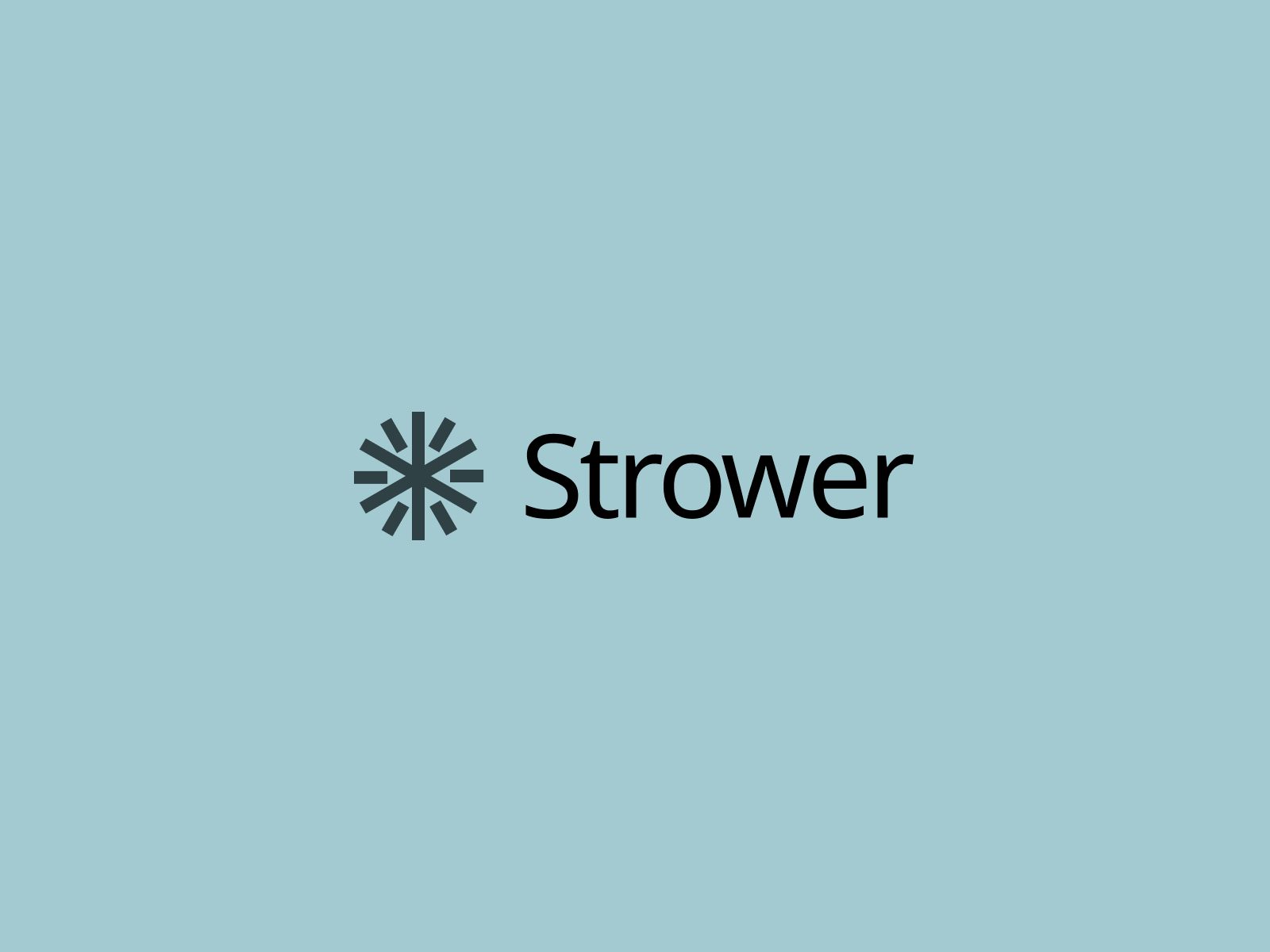 Strower - logo design