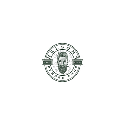 Berber shop logo design concept barber barber shop haircutting logo logo logo design vintage logo